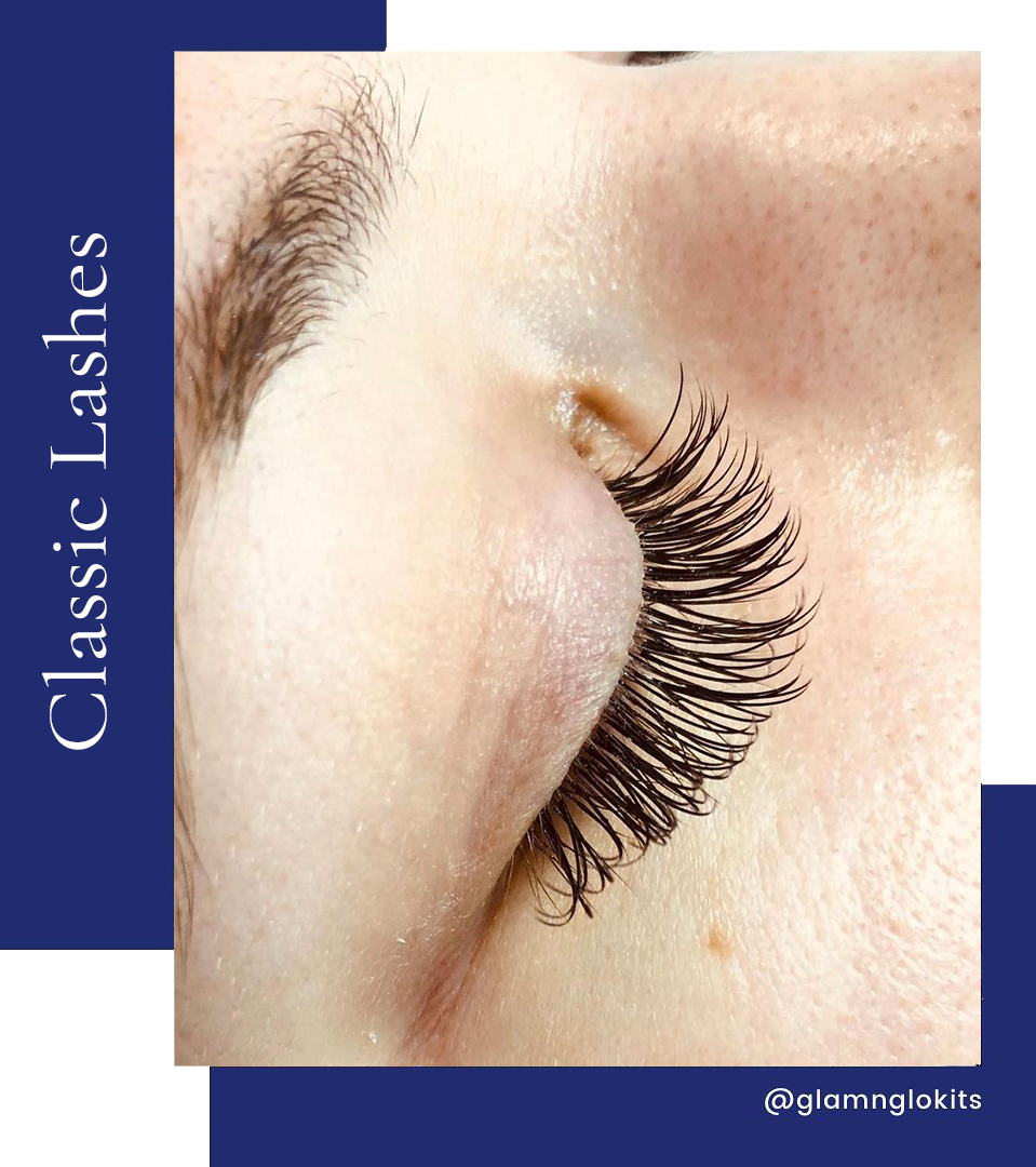 Classic Full Set Eyelash Extensions - Enhance Your Natural Beauty